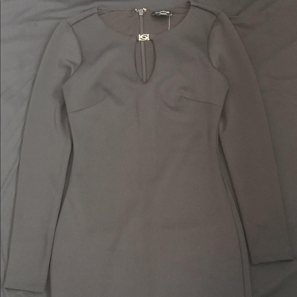 SEXY BEBE BLACK DRESS